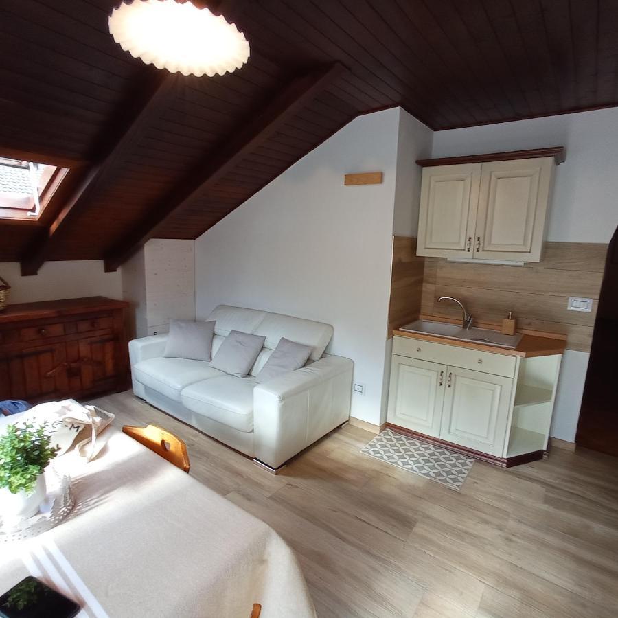 La Mansarda Di Sabina. Apartman Fiera di Primiero Kültér fotó