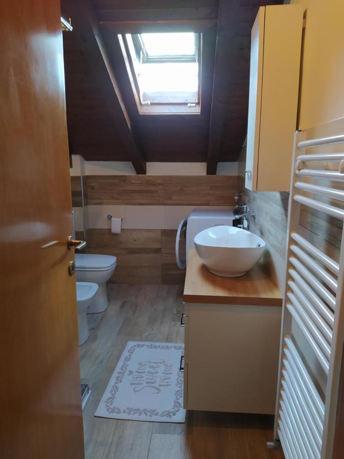 La Mansarda Di Sabina. Apartman Fiera di Primiero Kültér fotó