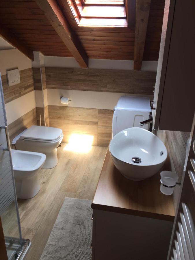 La Mansarda Di Sabina. Apartman Fiera di Primiero Kültér fotó